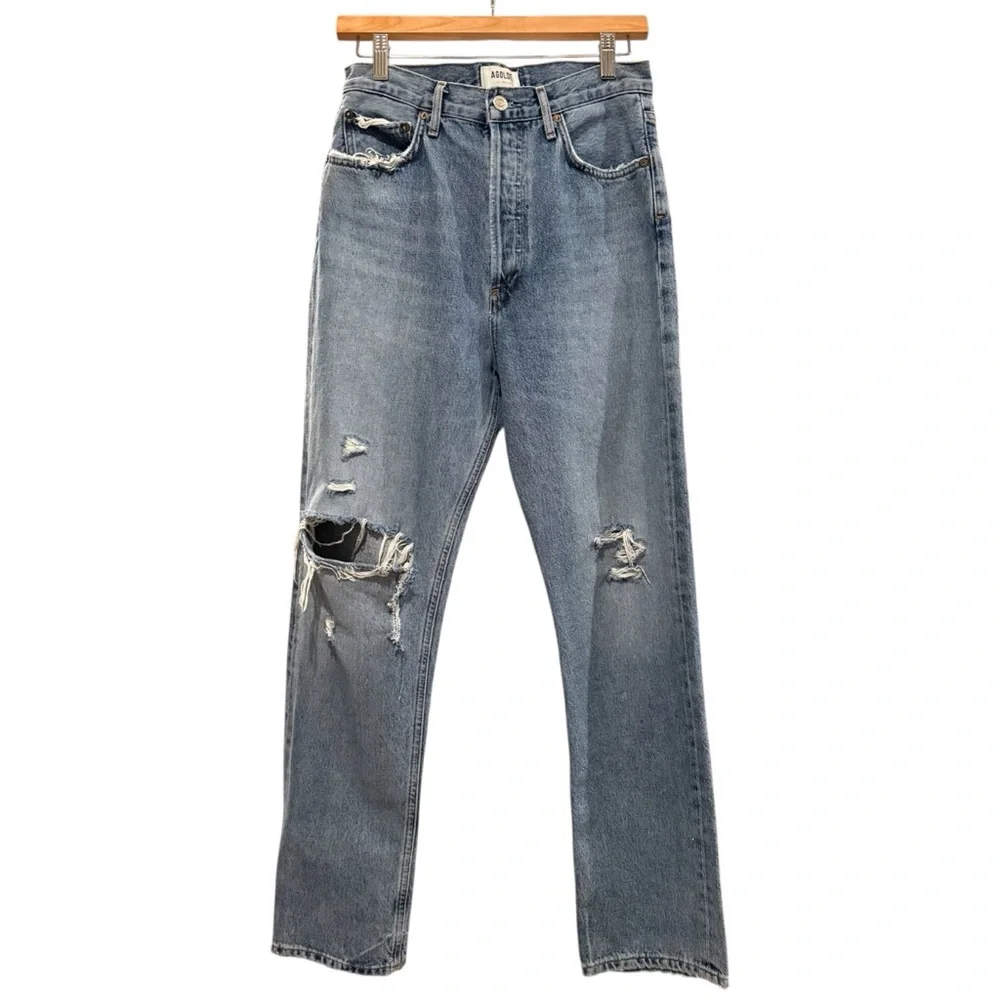 AGOLDE The 90's Pinch Waist Jeans in Lineup Women’s size 27 - Picture 8 of 12
